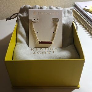 NWOT Kendra Scott Maroon bracelet